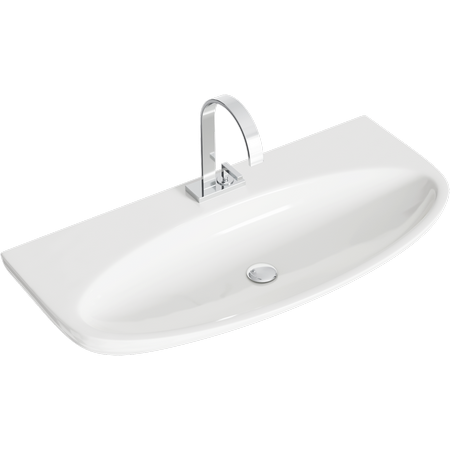 Тумба с умывальником AQWELLA Genesis 120 Белый  GEN0112W