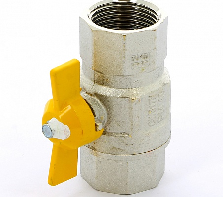 Кран шаровой 1/2"ВВ для газа, ручка бабочка ITAP London 068 1/2'