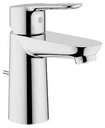 Смеситель для раковины Grohe BauEdge 23328000 хром, донный клапан