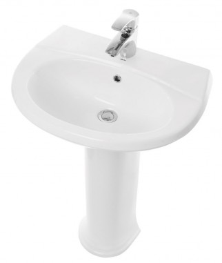 Раковина Sanita Виктория 590x460 белый