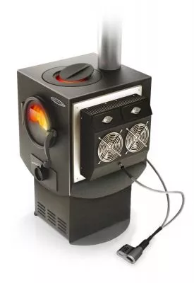 Отопительно-варочная печь Индигирка-2 с электрогенератором на 12 В