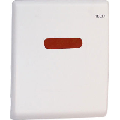 Клавиша для писсуара TECE planus белый глянец с ИК-датчикон на батарейке 6V DC 9242356