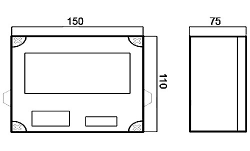 Источник питания для писсуара Jika Golem, Domino 950720000001 на 9 писсуаров