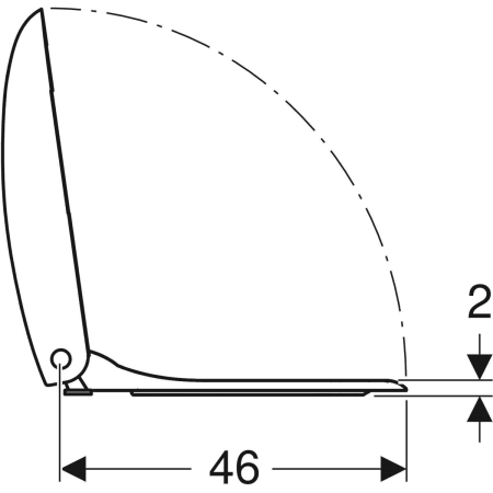 Сиденье для унитаза Geberit Citterio 500.540.01.1