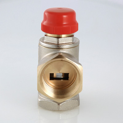 Клапан трехходовой смесительный Valtec 1" с боковым смешиванием, без полного перекрытия VT.MR01.N.0603