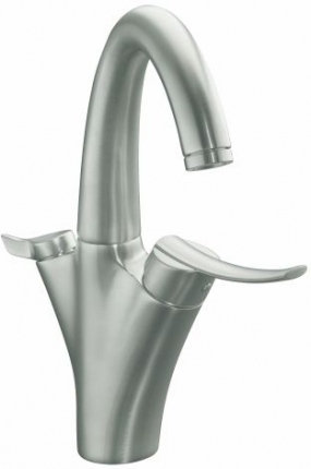 Смеситель для кухни Jacob Delafon Carafe E18865-VS сталь, с фильтром для питьевой воды