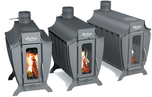 Печь отопительная  Ермак Stoker 170 Aqua-C