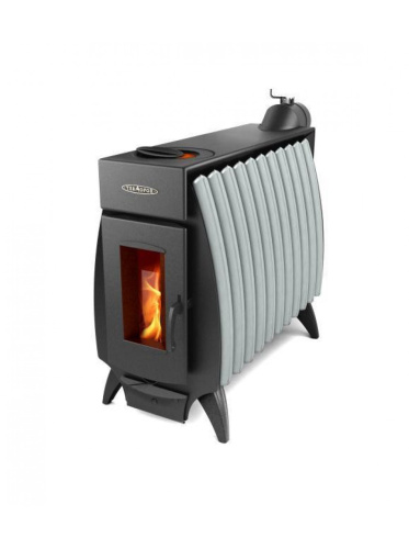 Отопительная печь Огонь-Батарея 11 антрацит-серый металлик Термофор