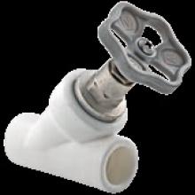 Вентиль прямоточный Valtec 25х25 полипропилен VTp.714.0.025