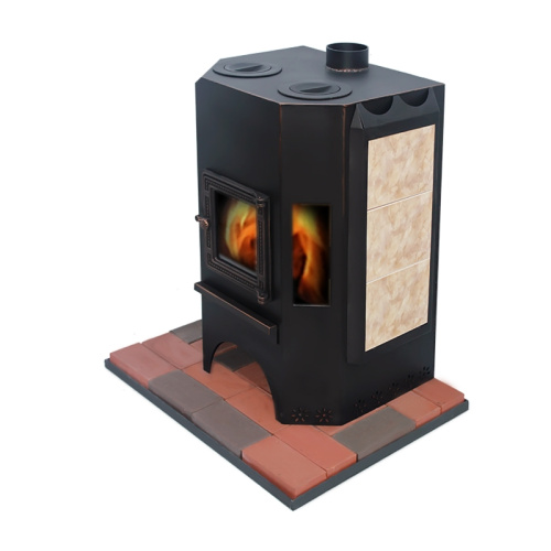 Каминобуржуйка ФОНТАНКА ПРИЗМА