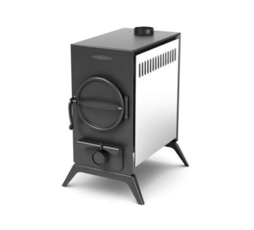 Портативная дровянная печь Авоська INOX НК трубы, ножки Термофор