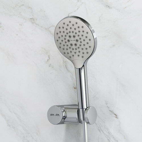 Душевой комплект Am.Pm Like F0118000 хром: лейка 3 режима 120 мм, держатель, шланг 1750 мм