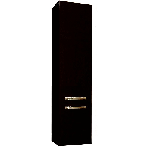 Пенал для ванной Акватон Ария белый, черный 1A134403AA950