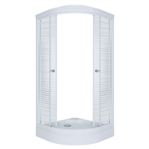 Душевая кабина 90x90 Triton Стандарт А1 полосы DK152