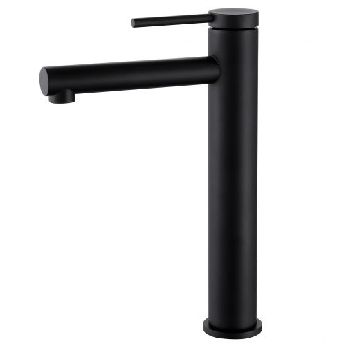 Смеситель для раковины ABBER Emotion AF8811B черный матовый