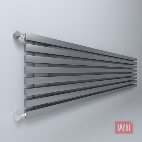 Дизайн радиатор стальной WH Steel Q 400x750 нижнее под бинокль на ножках