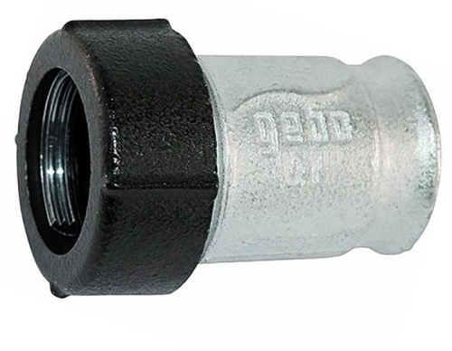 Соединитель обжимной GEBO Quick IK 3/4"x3/4"ВН из ковкого чугуна