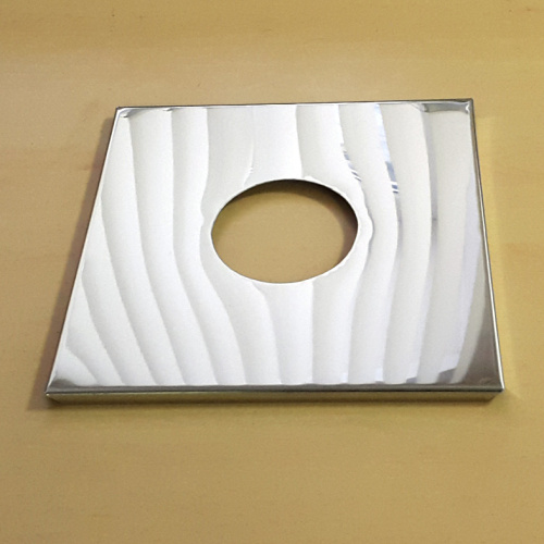 Фланец декоративный D=250 880*880 АISI430-0.5