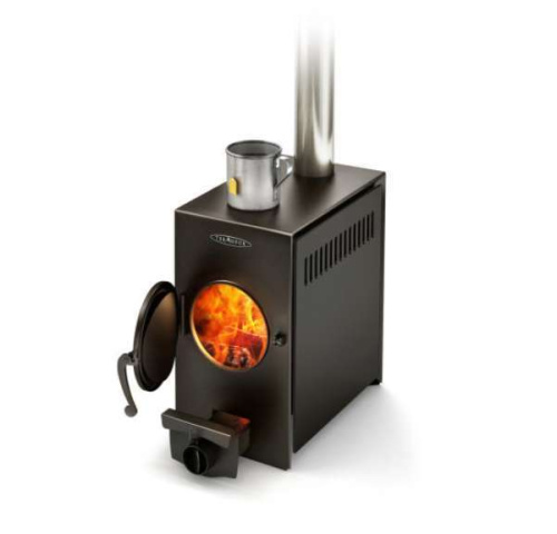Портативная дровянная печь Авоська антрацит Термофор