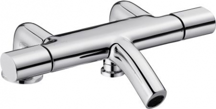 Смеситель для ванны Jacob Delafon Talan E10090RU-CP Хром, на деку ванны, излив 208мм, термостатический