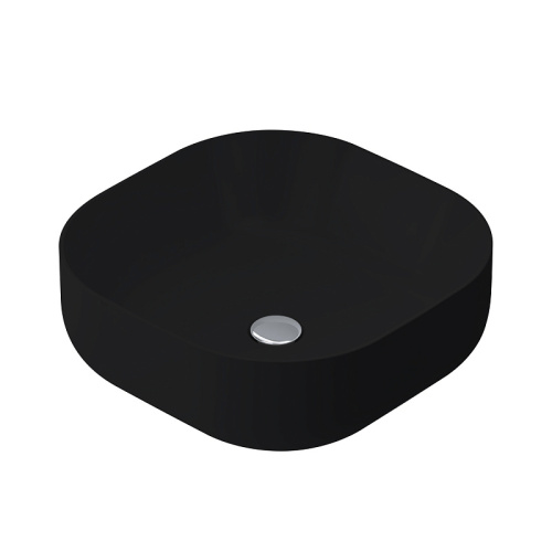 Раковина накладная 43 Am.Pm Func M8FWCC30430BM черный матовый, санфарфор