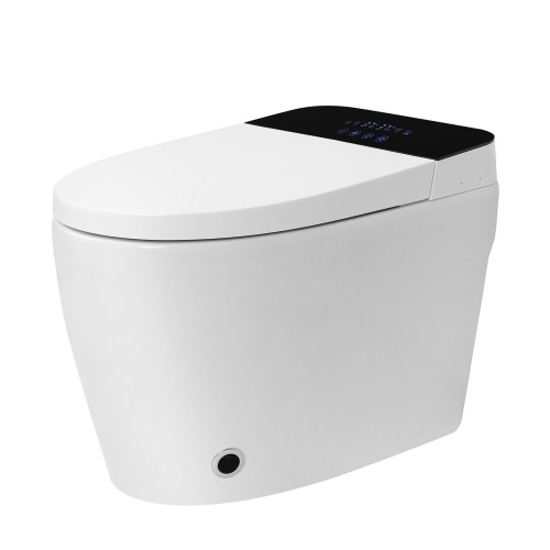 Электронный, напольный унитаз-биде ABBER Bequem AC1116S белый