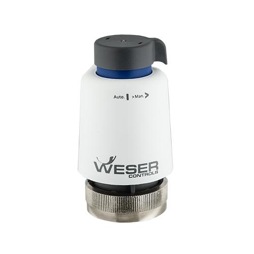 Электротермический сервопривод 230В нормально закрытый Weser