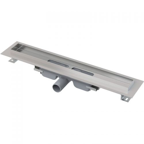 Душевой лоток Alcaplast Professional Low APZ106-1150, с порогами для цельной решетки низкий, с горизонтальным сливом, 1150 мм