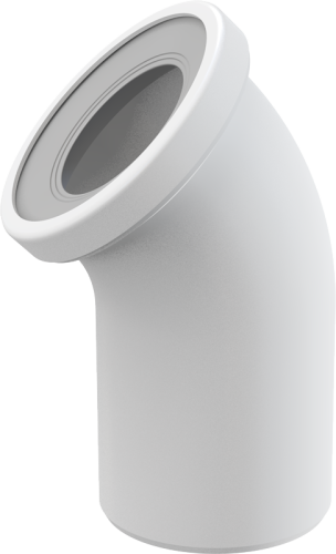 Колено Alcaplast для унитаза 45° A90-45