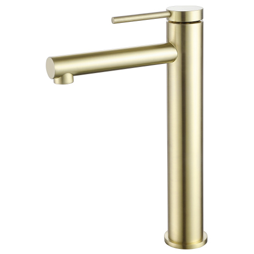 Смеситель для раковины ABBER Emotion AF8811G золото матовое