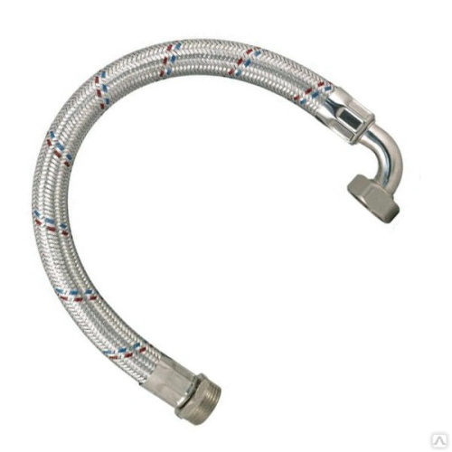 Гибкая подводка AQUARIO 500мм с уголком FxM 6150