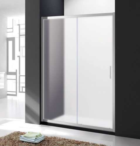 Душевая дверь в нишу Cezares MOLVENO-BF-1-130-C-Cr-IV