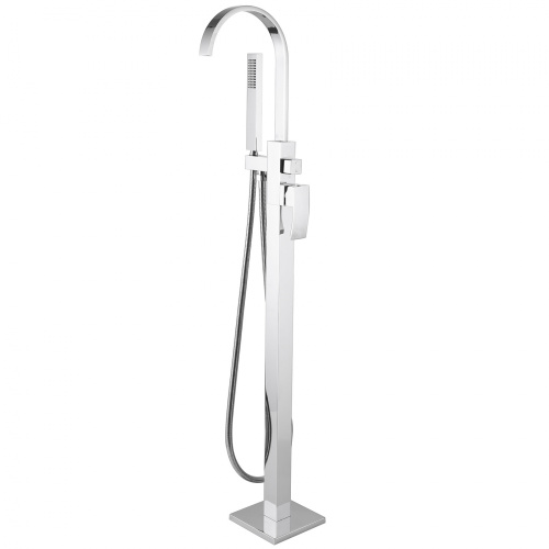 Смеситель для ванны ABBER Wasserfall AF8615 напольный, хром