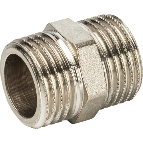 Ниппель Stout 1/2"НН никелированный SFT-0004-001212