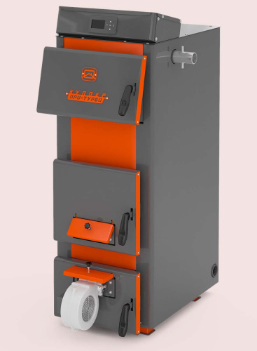 Котел твердотопливный 36кВт Теплодар КУППЕР ПРО ТУРБО-36