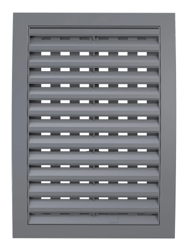 1825РРПН сер, Решетка наружная ASA вентиляционная регулируемая 180х250, серая