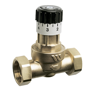 Перепускной клапан 3/4"ВВ регулирование 0,06 - 0,5 бар Watts USV16/L 10005170