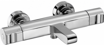 Смеситель для ванны Jacob Delafon Singulier E10870-CP Хром, термостатический