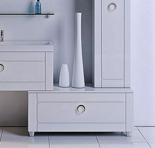 Тумба дополнительная AQWELLA Infinity 100 Белый