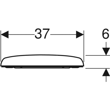 Сиденье для унитаза Geberit Renova крепление сверху 573025000