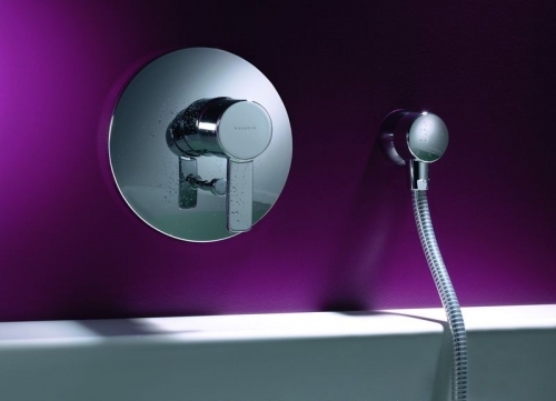 Смеситель для скрытого монтажа Kludi Zenta 386500575 Хром, переключение душ/ванна, неполный комплект