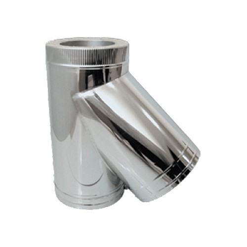 Тройник 45° D=150(1)/250 нерж.430