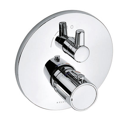 Смеситель для скрытого монтажа Kludi Zenta 388300545 Хром, переключатель ванна-душ, неполный комплект