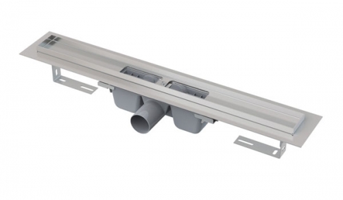 Душевой лоток Alcaplast APZ1-950 с порогами, для перфорированной решетки, с горизонтальным стоком, L 950 мм