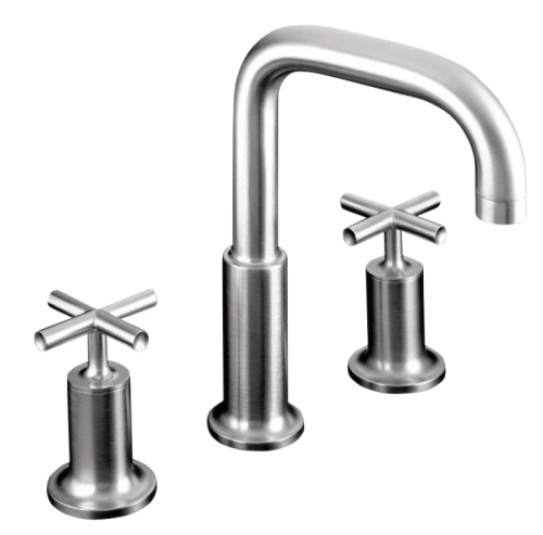 Смеситель для раковины Jacob Delafon Purist E144063-CP хром, на 3 отверстия, донный клапан