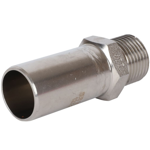 Вставка переходная НПр-НР 22x1/2" пресс, нержавеющая сталь Rommer