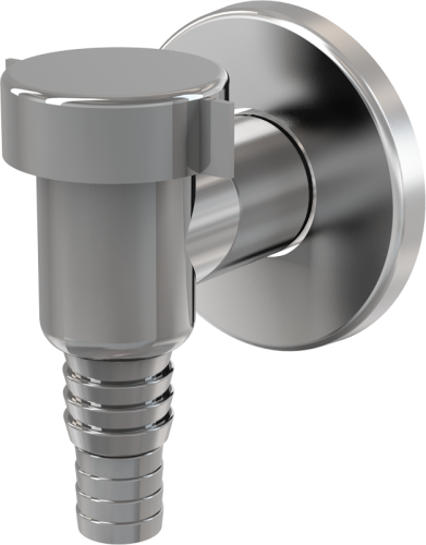 Сифон Alcaplast для стиральной машины, наружный, хромированный APS1
