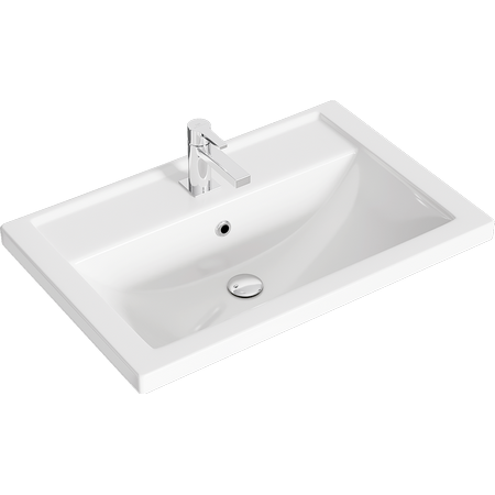 Тумба с умывальником AQWELLA Foster 71 Дуб сонома FOS01072DS