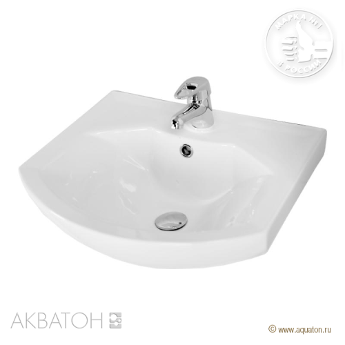 Раковина Акватон SMILE-50 мебельная 1WH207781