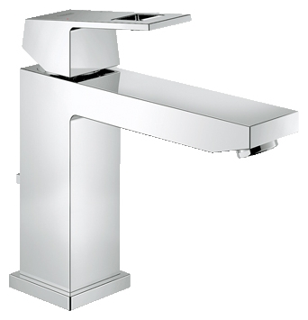 Смеситель для раковины Grohe Eurocube 23445000 хром, донный клапан